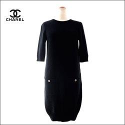 CHANEL シャネル カシミヤニット ドレス